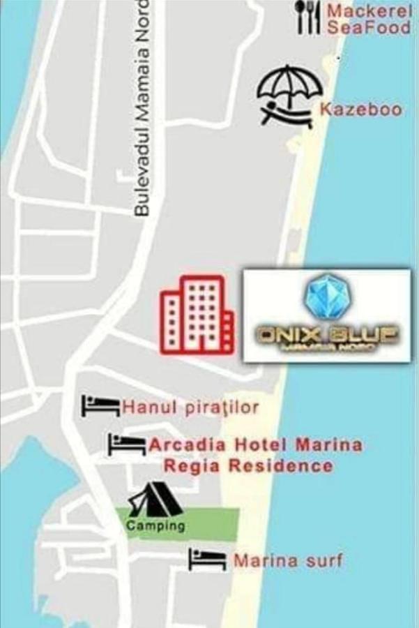 Estival Studio By Onix Blue Mamaia Nord Navodari Exterior photo